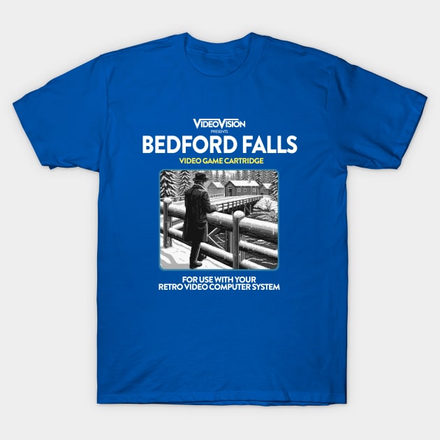 Bedford Falls 80s Game T-Shirt by PopCultureShirts